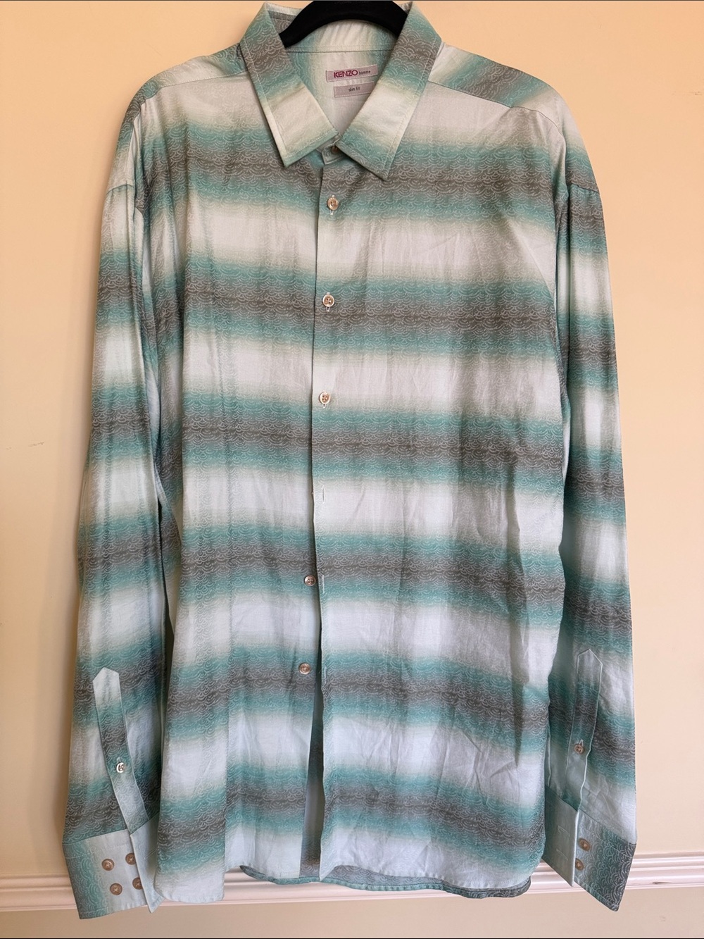 Kenzo Men's Striped Button-Down Shirt